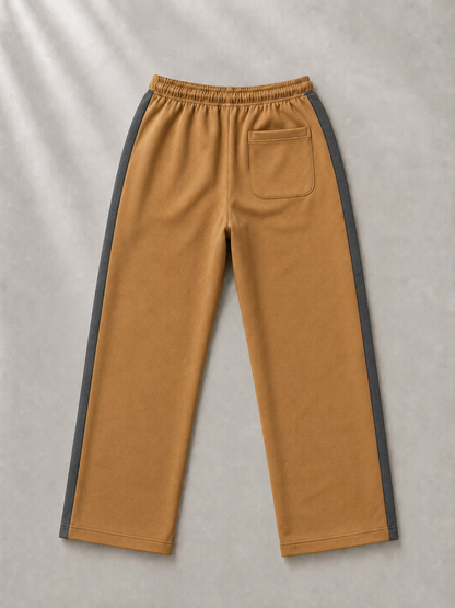 Pantalón Combinado - Beige Gris Oscuro - beige-gris-oscuro-4.png