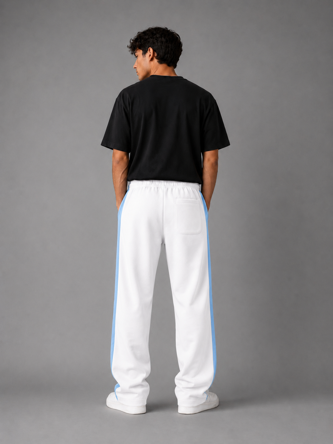 Pantalón Combinado - Blanco Azul Claro - blanco-azul-claro-2.png