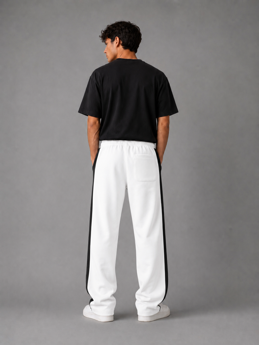 Pantalón Combinado - Blanco Negro - blanco-negro-2.png