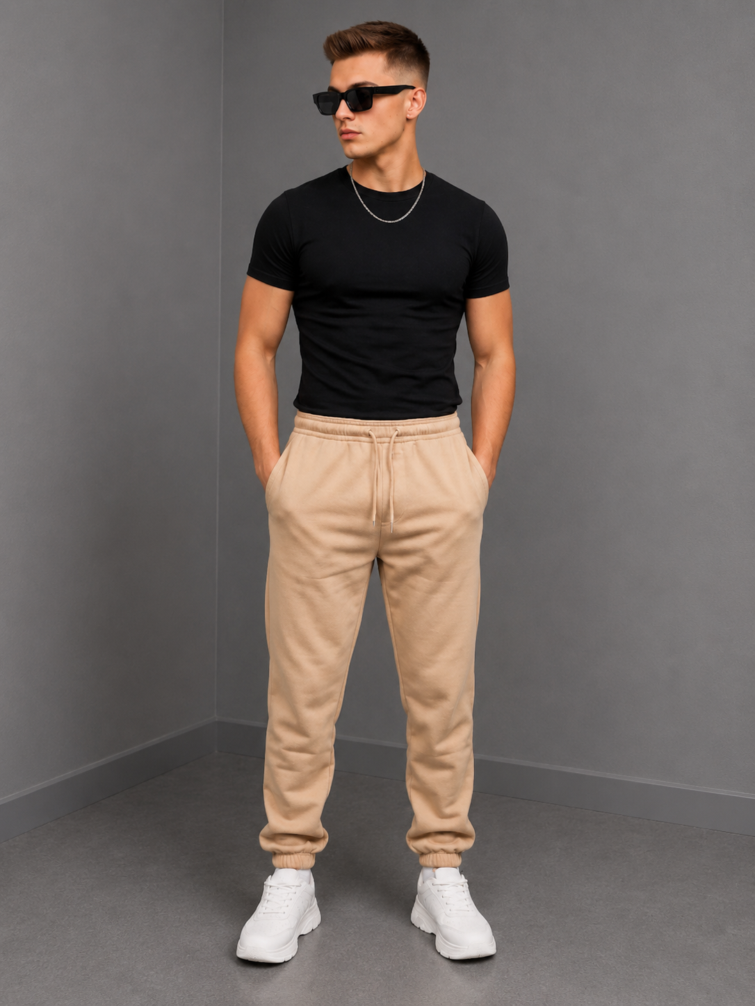 Jogger Caballero - Camel - camel-1.png