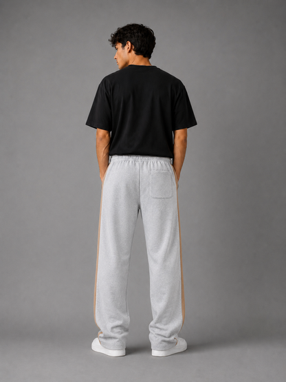 Pantalón Combinado - Gris Claro Beige - gris-claro-beige-2.png