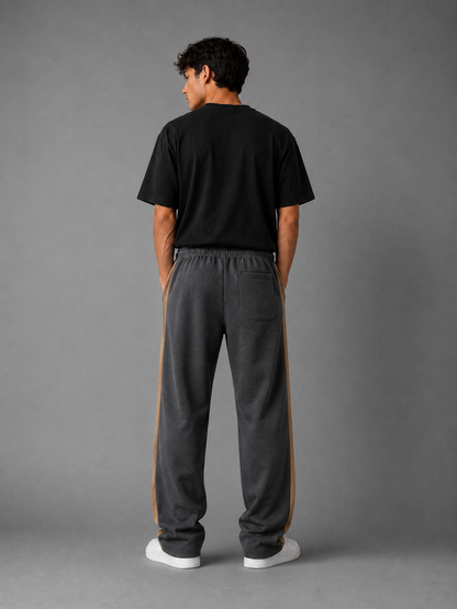 Pantalón Combinado - Gris Oscuro Beige - gris-oscuro-beige-2.png
