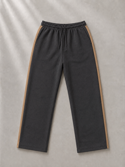 Pantalón Combinado - Gris Oscuro Beige - gris-oscuro-beige-3.png