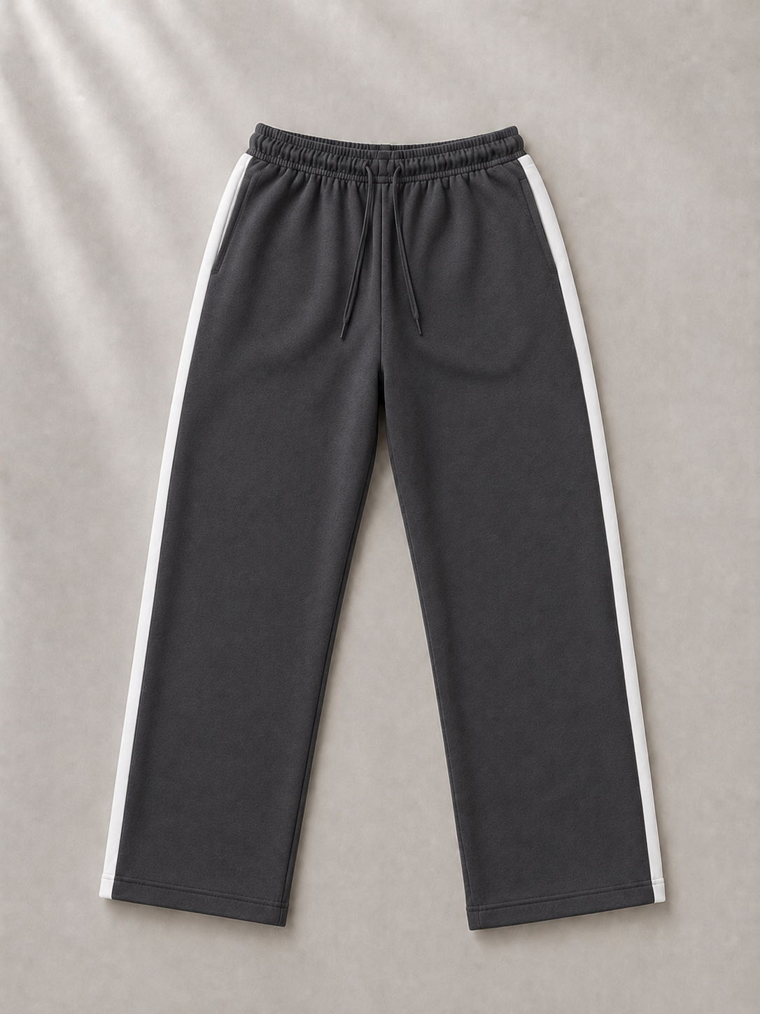 Pantalón Combinado - Gris Oscuro Blanco - gris-oscuro-blanco-4.png