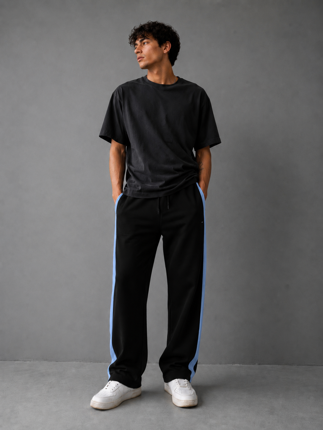 Pantalón Combinado - Negro Azul Claro - negro-azul-claro-1.png