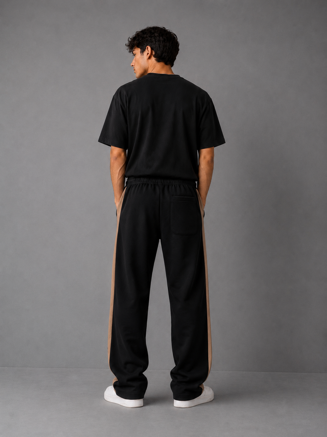 Pantalón Combinado - Negro Beige - negro-beige-2.png