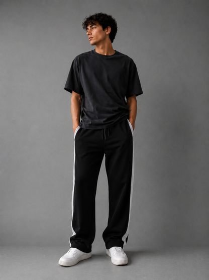 Pantalón Combinado - Negro Gris Claro - negro-gris-claro-1.png