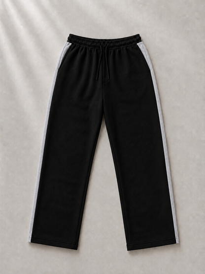 Pantalón Combinado - Negro Gris Claro - negro-gris-claro-3.png