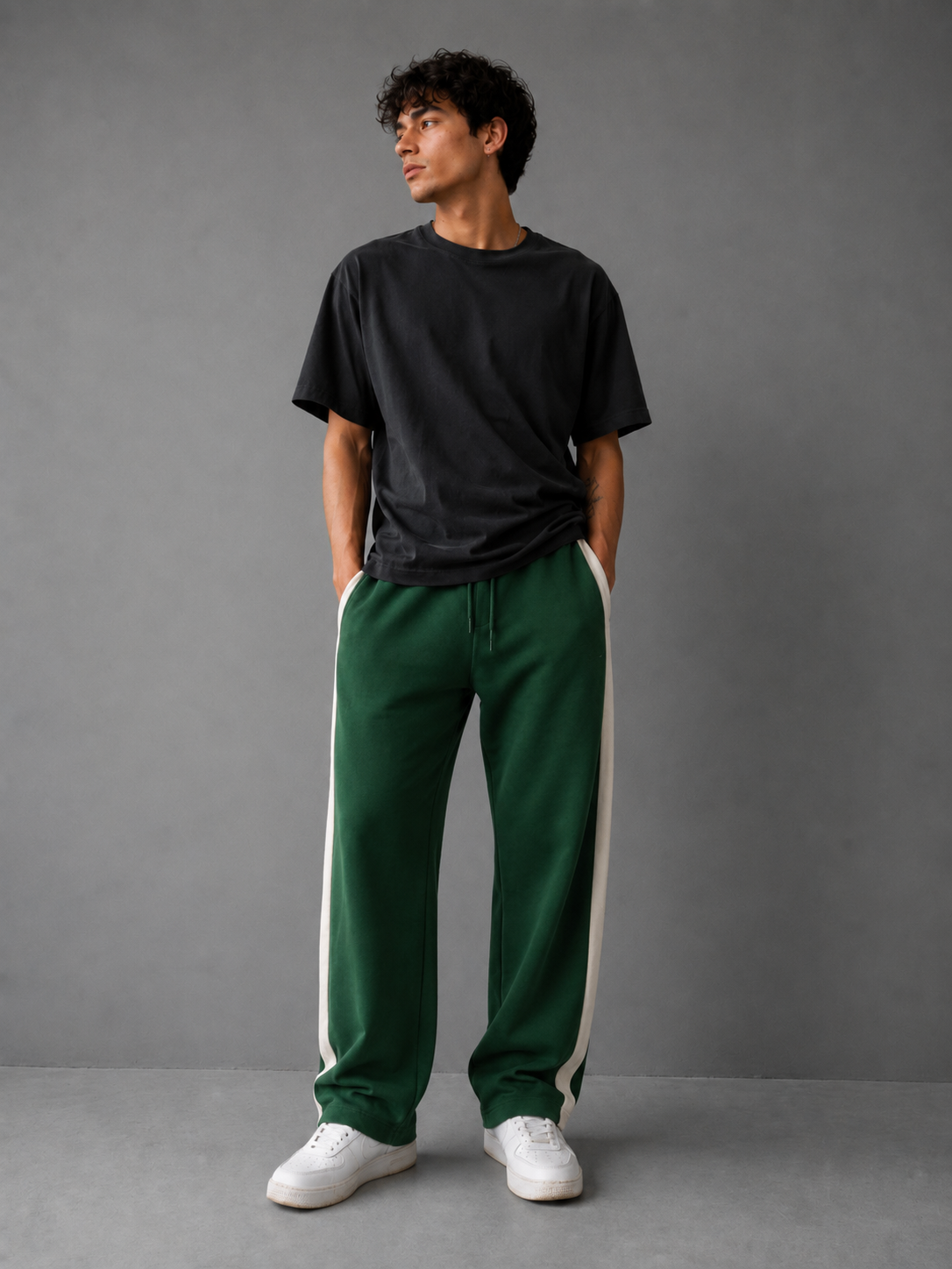 Pantalón Combinado - Verde Militar Gris Claro - verde-militar-gris-claro-1.png